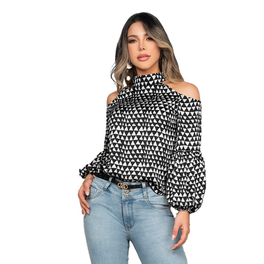 Blusa Bicolor